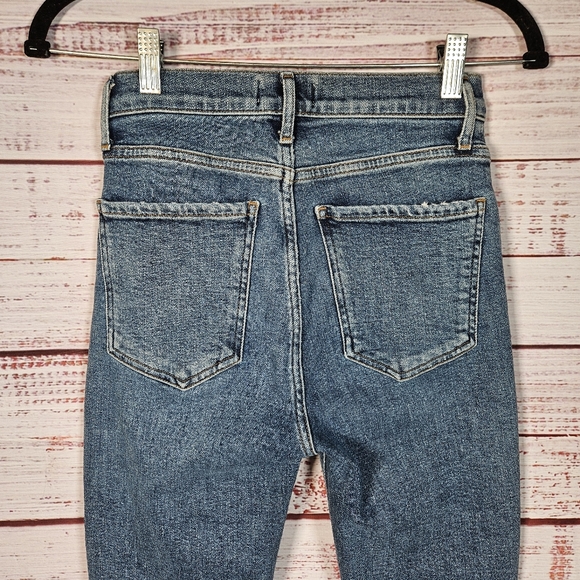 Agolde high rise distressed Nico skinny jeans - Picture 11 of 16